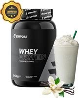 Empose Nutrition Whey Protein Eiwit Poeder Vanille Gram