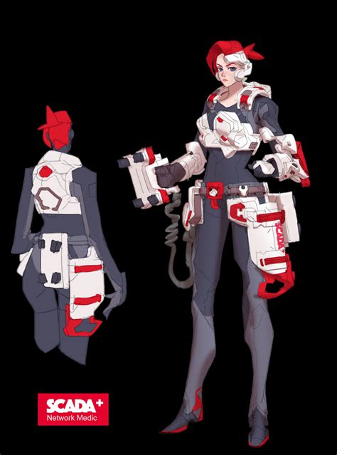 ArtStation CyberpunkB Buffy Wang Game Character Design Character