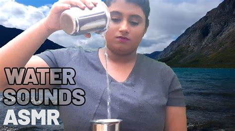 Water Sounds Asmr Water Pouring Water Bubbles No Talking Asmr