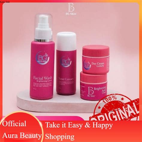 Jual Original Paket Wajah Bg Skin Paket Luxury Paket Acne Bg Skin