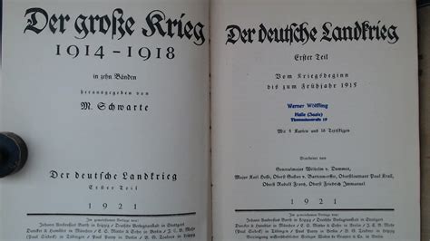 Der große Krieg 1914 1918 Der deutsche Landkrieg Teil 1 und 2 2