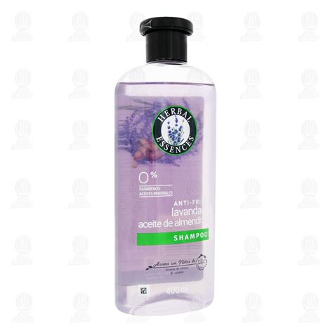 Shampoo Herbal Essences Anti Frizz Lavanda Y Almendras 400 Ml