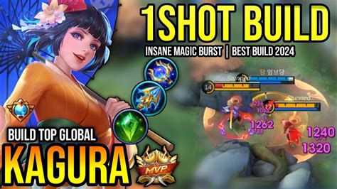 KAGURA BEST BUILD 2024 BUILD TOP GLOBAL KAGURA GAMEPLAY MOBILE