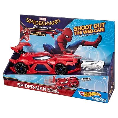Hot Wheels Marvel Spider Man 5 Pack 1 64 Scale Toy Cars Spider Man Proto Suit Spider Man