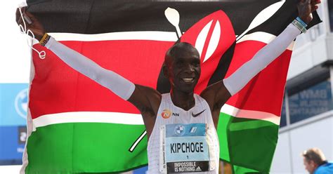 El Keniano Eliud Kipchoge Mejora En Segundos Su R Cord Mundial De