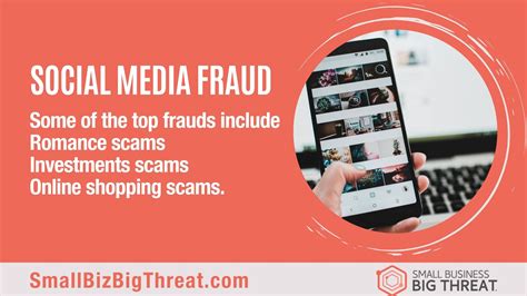 Social Media Fraud Michigan Sbdc