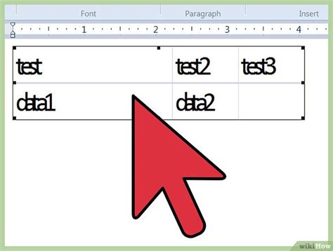 3 Cara Untuk Membuat Tabel Dengan Cepat Di Wordpad Wikihow