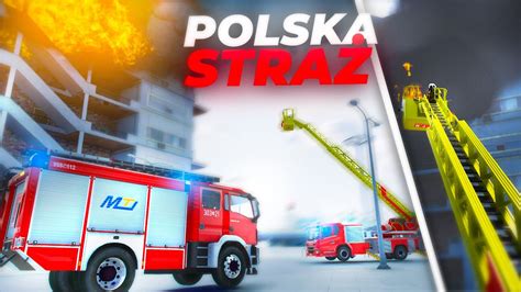 Polska Straż Pożarna Pożar bloku GTA V YouTube