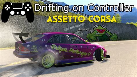 ASSETTO CORSA DRIFTING ON CONTROLLER TSUJIGIRI PRO ALTEZZA 2JZ YouTube