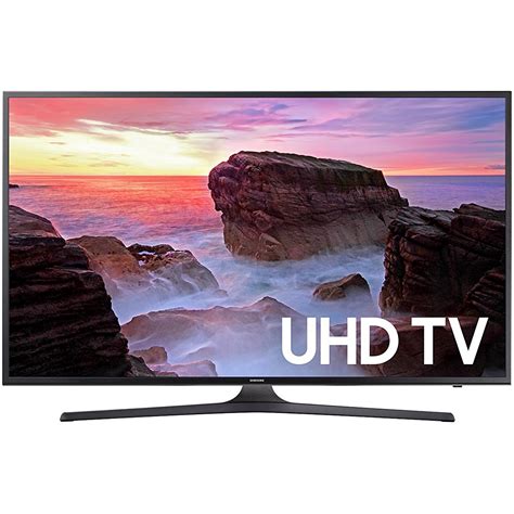 Samsung UN55MU6300 55 4K Ultra HD Smart LED TV 2017 Model Bundle