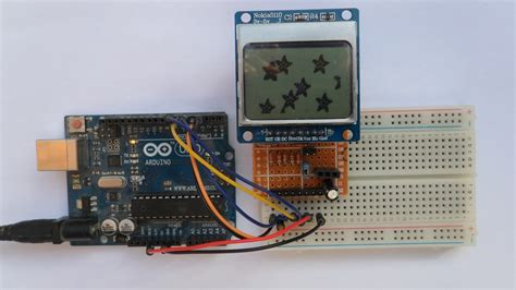 Interfacing Arduino With Nokia 5110 LCD Simple Projects