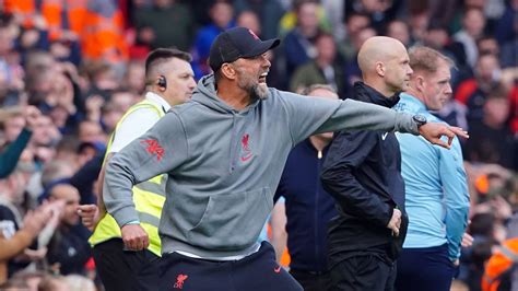 Klopp Should Be Banned He S Got Previous Liverpool Boss Accused Of