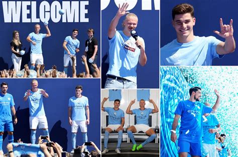 Así presentó el Manchester City a sus flamantes fichajes la