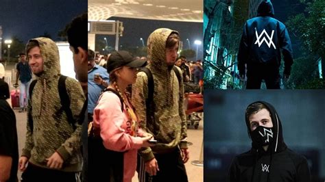 Dj Alan Walker Spotted With Girlfriend At Mumbai Airport Youtube