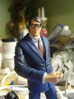 Clark Kent Superman Christopher Reeve Dc Superheroes Custom Action Figure