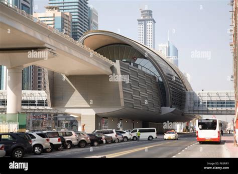 UAE Dubai monorail station, September 2010 Stock Photo - Alamy