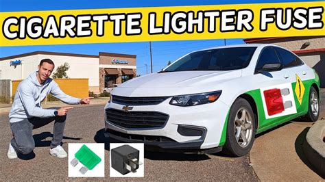 Chevrolet Malibu Cigarette Lighter Fuse Location 2016 2017 2018 2019