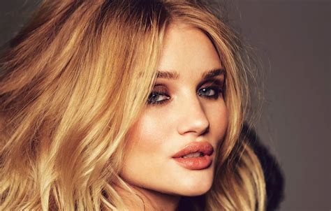 Wallpaper model blonde Rosie Huntington Whiteley for mobile and desktop section девушки