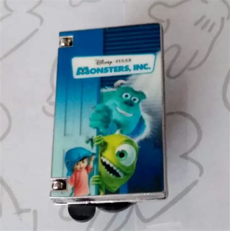 Monsters Inc Vhs Hinged Limited Release 2021 Pixar Disney Pin Sulley