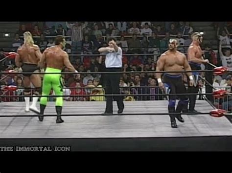 Sting And Lex Luger Vs The Road Warriors Youtube