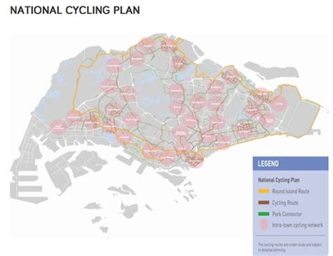 Cycling In Singapore Uras Draft Master Plan 2013 National Cycling