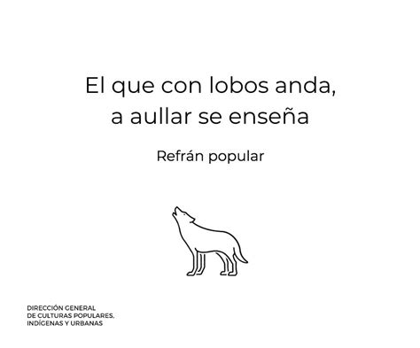 Introducir 97 imagen el que con lobos anda aullar se enseña Abzlocal mx