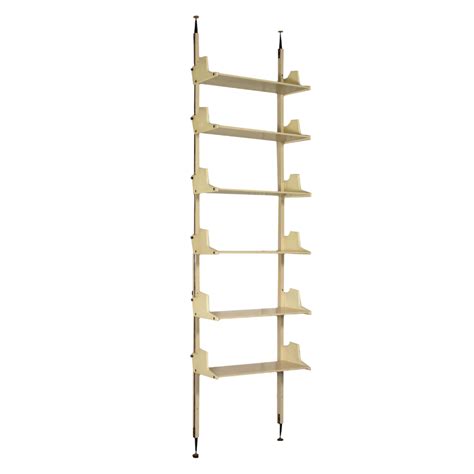 Osvaldo Borsani Norman Foster Adjustable Shelving Ladder Decor