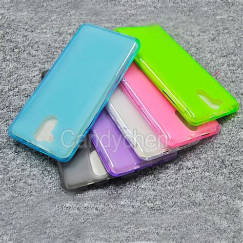 Soft Gel Silicone TPU Case Cover LCD Film For Elephone P7000 P8000