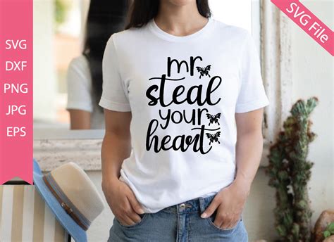 Mr Steal Your Heart Svg Cut Files Graphic By Buycreativedesign