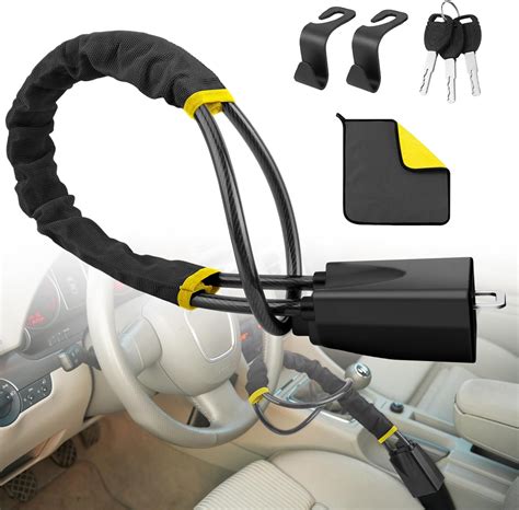 Amazon Steering Wheel Lock Seat Belt Lock Anti Theft Device With