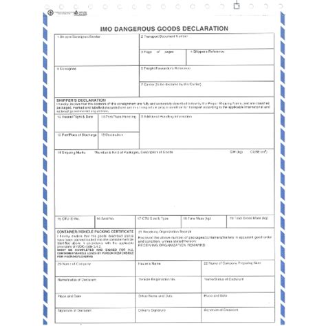 Shipping Forms Archives Cft Canada