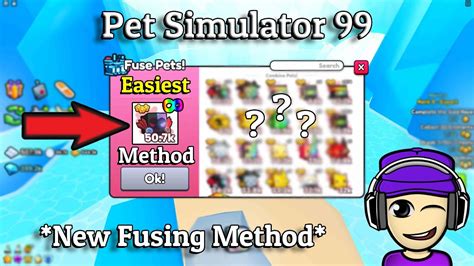 Super Easy Fusing Method Pet Simulator 99 YouTube