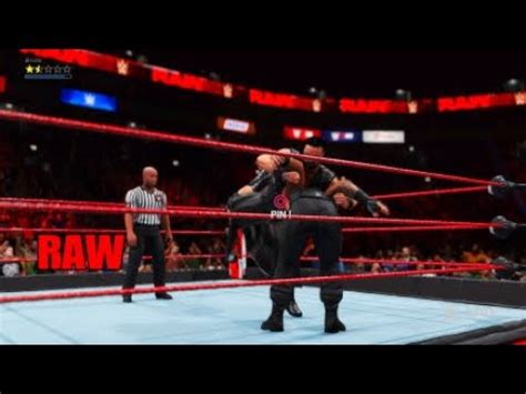 WWE 2K20 RAW THE BLOODLINE BRAWLS WITH RK BRO AND DREW MCINTYRE