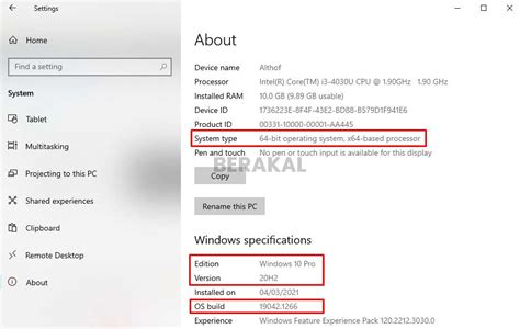 Cara Cek Versi Windows Nilai