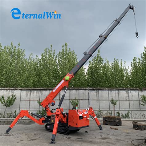 Telescopic Boom Mobile Spyder Crane Hydraulic Mini Spider Crawler Crane