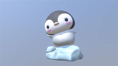 cute animal penguin - Download Free 3D model by ZhangWanqing [80d660b] - Sketchfab