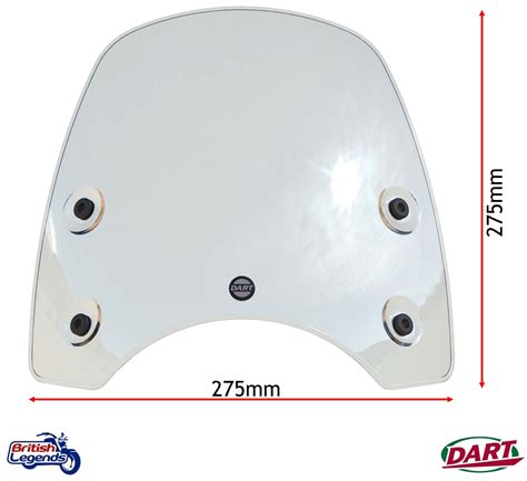 Parabrisas Dart Para Royal Enfield Interceptor