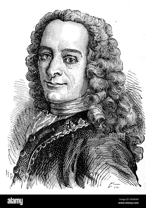 Drawing Of Voltaire 1694 1778 Hi Res Stock Photography And Images Alamy