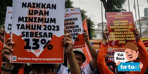 Buruh Tolak Besaran UMP 2023 Ancam Demo Di Berbagai Daerah