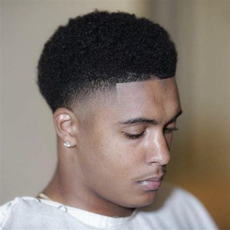 Afro Courte D Grad Aux Tempes Coiffure Homme Noir Cheveux Homme