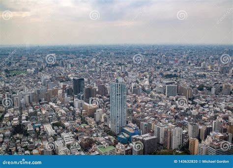 Opini N Del Paisaje Urbano De Rascacielos En Tokio Imagen Editorial