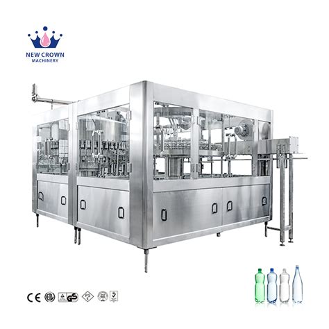 Fully Automatic 12000bph Plastic Bottle Mineral Drinking Water Filling