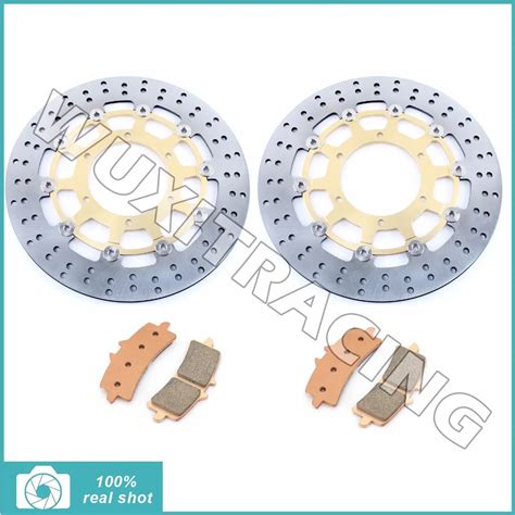 Bikingboy Front Brake Pads Discs Rotors For Suzuki Gsx R