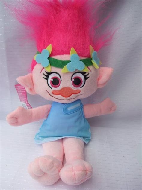 Poppy Branch Plush Doll Trolls World Tour Magic Blocks Lady