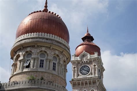 Edit Free Photo Of Sultan Abdul Samad Building Clock Tower Historical