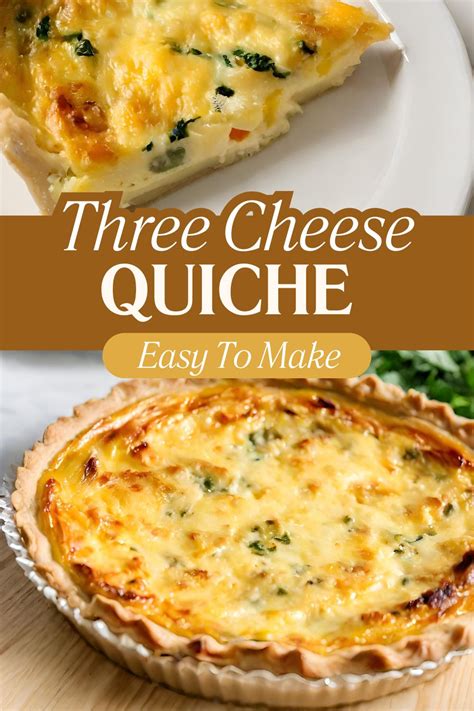 Three Cheese Quiche