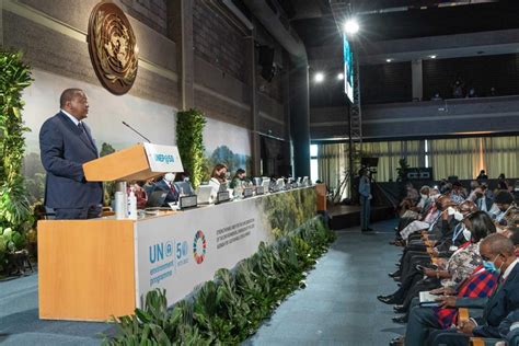 Unep Marks Th Anniversary With Call To Back Vision For Green Future