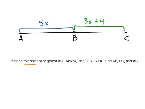 Segment Addition Postulate