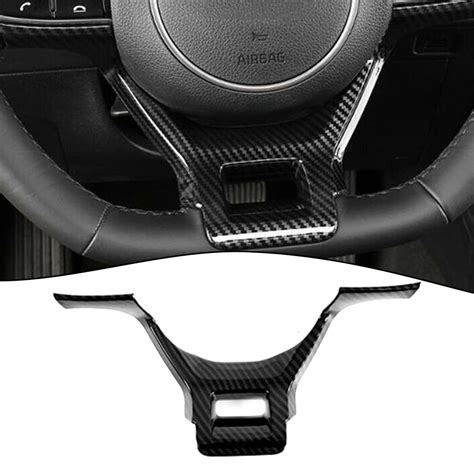 Ana Carbon Fiber Inner Steering Wheel Decor Cover Trim For Kia K