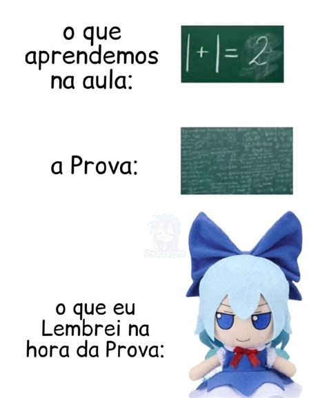 O Que Aprendemos I I Na Aula A Prova O Que Eu Lembrei Na Hora Da